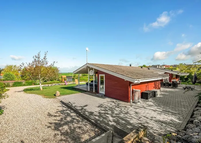 Havbakken V Сasa de vacaciones Knebel